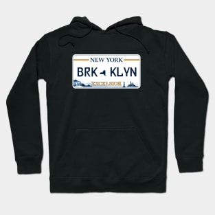 Brooklyn car license plate Hoodie